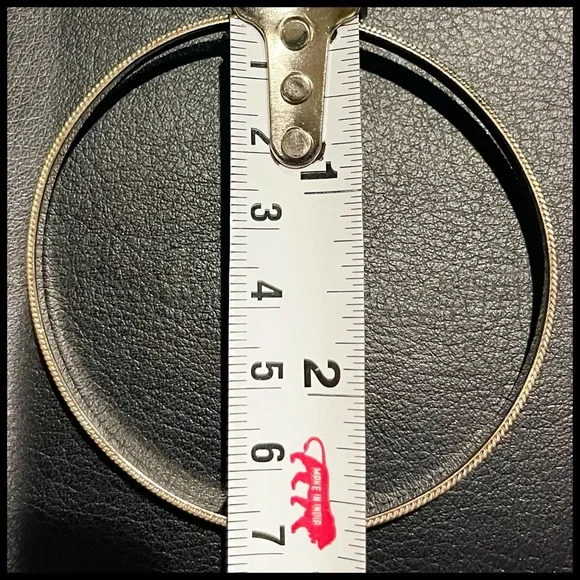 Anna Beck Classic Dots Bangle in 18K & Sterling Silver.